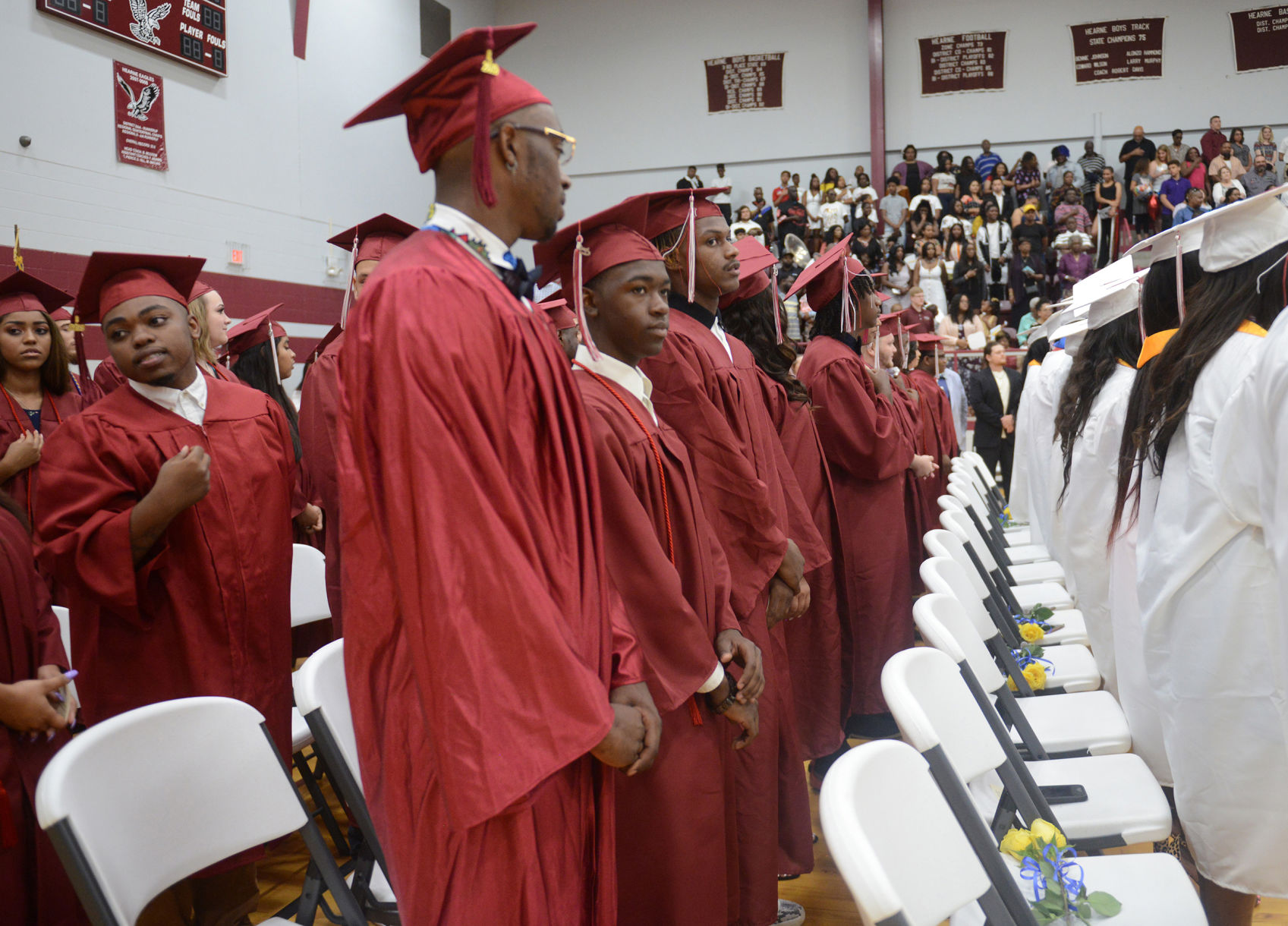 Hearne High School graduation